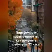 Постер книги Портфолио и первые проекты. Как получить работу за 72 часа.