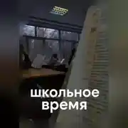 Постер книги школьное время