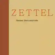 Постер книги Zettel