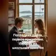 Постер книги Последняя парта, первое признание. Любовь из школьных заметок.