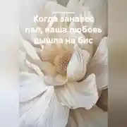 Постер книги Когда занавес пал, наша любовь вышла на бис.