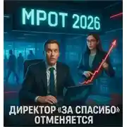 Постер книги Директор «за спасибо» отменяется: с 2026 года нулевые ООО превращаются в платных пассажиров МРОТ