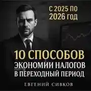 Постер книги 10 способов экономии налогов в переходный период с 2025 по 2026 год