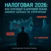 Постер книги Налоговая 2026: ФНС переходит в цифровой режим. Бизнесу больше не спрятаться
