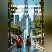 Постер книги Квантовая любовь. Как мы спасли мир и нашли друг друга.