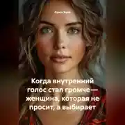 Постер книги Когда внутренний голос стал громче – женщина, которая не просит, а выбирает