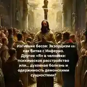 Постер книги Изгнание бесов: Экзорцизм как битва с Инферно. Другие «Я» в человеке: психическое расстройство или… духовная болезнь и одержимость демонскими сущностями?