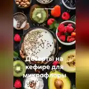 Постер книги Десерты на кефире для микрофлоры
