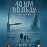 Постер книги 40 км во льду