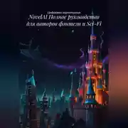 Постер книги NovelAI Полное руководство для авторов фэнтези и Sci-Fi