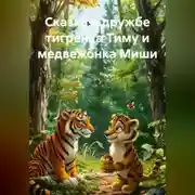 Постер книги Сказка о дружбе тигрёнка Тиму и медвежонка Миши.