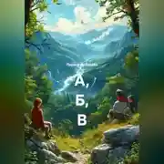 Постер книги А, Б, В