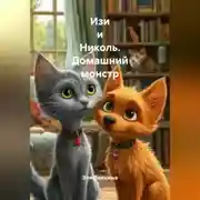 Постер книги Изи и Николь. Домашний монстр