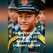 Постер книги Патриотический концерт к 23 февраля для старших классов