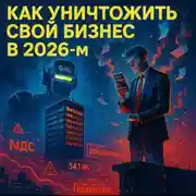 Постер книги Как уничтожить свой бизнес в 2026-м: практическое руководство из форумов