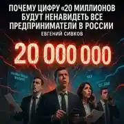 Постер книги Почему цифру «20 миллионов» будут ненавидеть все предприниматели в России