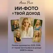 Постер книги ИИ-фото = твой доход