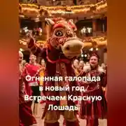 Постер книги Огненная галопада в новый год. Встречаем Красную Лошадь