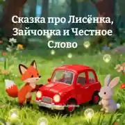 Постер книги Сказка про Лисёнка, Зайчонка и Честное Слово