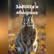 Постер книги Зайчиха и яблонька