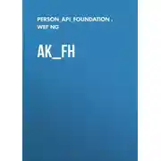 Постер книги ak_fh