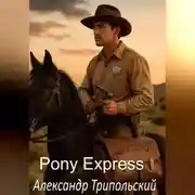 Постер книги «Pony Express: Кровь, сталь и клятва на Библии»