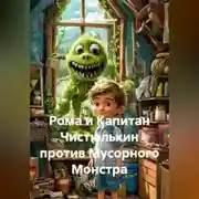 Постер книги Рома и Капитан Чистюлькин против Мусорного Монстра