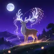 Постер книги Лунный Олень и Звездная Пыль