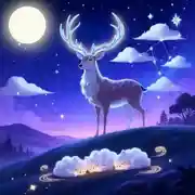 Постер книги Лунный Олень и Сонные Облака