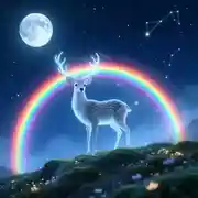 Постер книги Лунный Олень и Радуга -Невидимка.