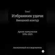Постер книги ТОМ I ИЗБРАННИК УДАЧИ ВНЕШНИЙ КОНТУР Архив материалов 1976-2025