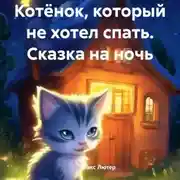Постер книги Котёнок, который не хотел спать. Сказка на ночь