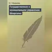 Постер книги Государственное и муниципальное управление. Шпаргалка