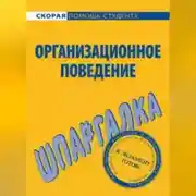 Постер книги Организационное поведение. Шпаргалка