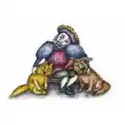 Постер книги О кошке, собаке и волшебном перстне