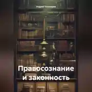 Постер книги Правосознание и законность