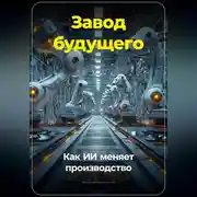 Постер книги Завод будущего: Как ИИ меняет производство