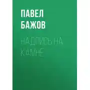 Постер книги Надпись на камне