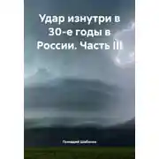 Постер книги Удар изнутри в 30-е годы в России. Часть III