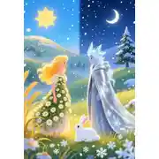 Постер книги Лето в гостях у Зимы