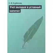 Постер книги Учет вкладов в уставный капитал