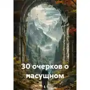 Постер книги 30 очерков о насущном