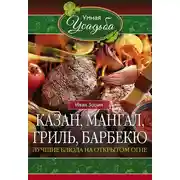 Постер книги Казан, мангал, гриль, барбекю. Лучшие блюда на открытом огне