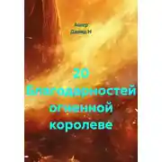 Постер книги 20 Благодарностей огненной королеве