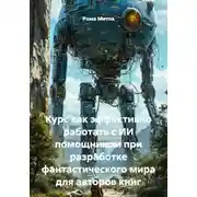Постер книги Курс как эффективно работать с ИИ помощником при разработке фантастического мира для авторов книг