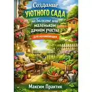 Постер книги Создание уютного сада на балконе или маленьком дачном участке для начинающих