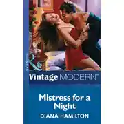 Постер книги Mistress for a Night