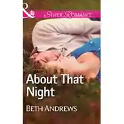 Постер книги About That Night