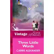 Постер книги Three Little Words