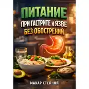 Постер книги Питание при Гастрите и Язве Без Обострений